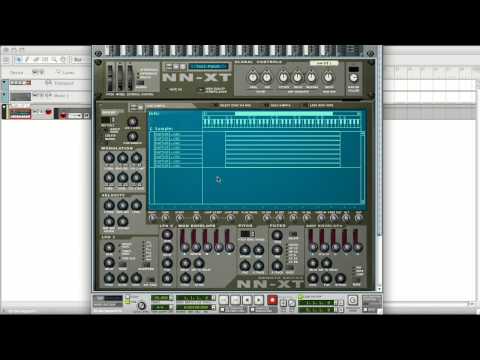 Reason - WAV sample slicing tutorial with NN-XT, by Willbe