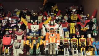Chogokin megazords popynica and transformers. Mighty orbots