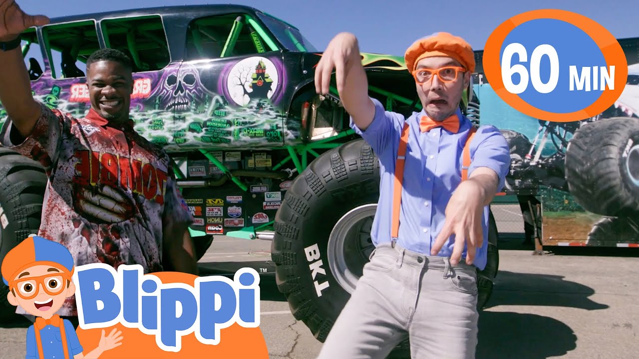 Blippi Learns About Monster Trucks! – Vehicles for Kids Blippi Learns About Monster Trucks! – Vehicles for Kids