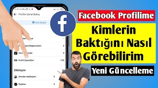 Facebook Profilime Kimlerin Baktığını Nasıl Görebilirim (Yeni Güncelleme) | Solu