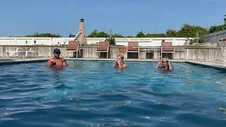 Sibling Handstand Compeion