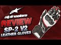 Alpinestars SP-2 V2 Leather Gloves Review | Sportbiketrackgear.com YouTube Video
