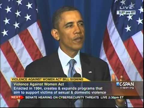 President Obama To Grammys: Violence Against Women Has To Stop.