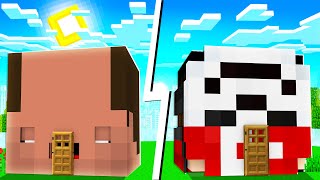 Balon Kafa İle Mi̇necraft - Minecraft
