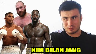 Bahodir Jalolov Kunkabaev Xaqida! Kim Oyiga 2000$ Beradi! Joshua Bilan Jang! Tayson yoki Wilder