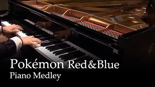 Pokémon Theme - Gotta catch 'em all! + Pokémon Red and Blue medley [Piano]