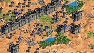 Age of Empires 2 HD - 1vs7 HARDEST AI (cheating)