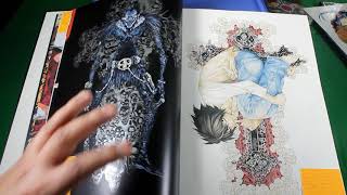 CURIOSIDADES ARTBOOK DEATH NOTE! BLANC ET NOIR!!! | FAN BROS