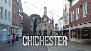 Chichester, West Sus, Uk City Centre Walking Tour