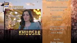 Khudsar Episode 34 Teaser Top Stani Drama