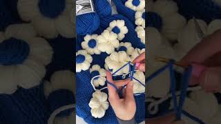 Örgü Çiçek,Papatya Yapımı/Knitting Flower Make.