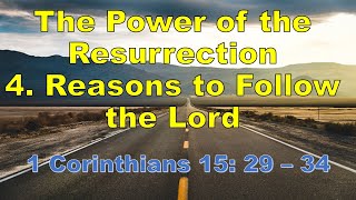15 May 2022 The Power of the Resurrection 3