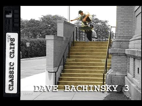 Dave Bachinsky Skateboarding Classic Clips #181 Part 3