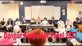 Danganronpa Cosplay - Dangan Ronpa Ask Panel Castle Point Anime Convention 2017