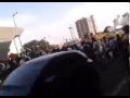 Momento que le dan balazo a Miss Venezolana durante la protesta