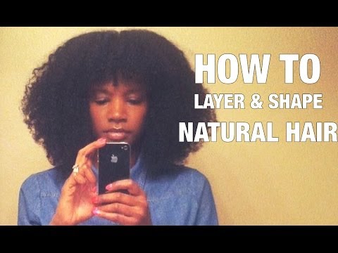 How to cut layers & shape natural hair | LHDC-TV How to cut layers & shape natural hair | LHDC-TV klip izle