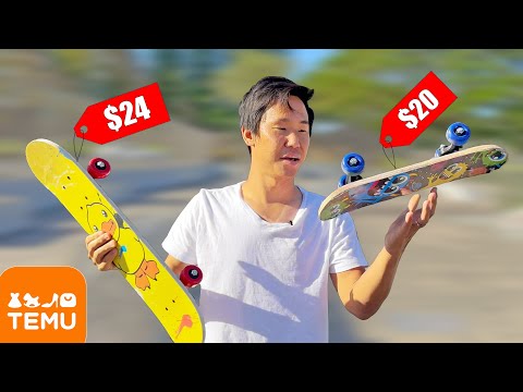 I Bought The CHEAPEST Skateboards on TEMU!
