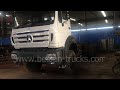 Video Customrized beiben 2638 water trucks, China No 1 beiben tanker truck manufacturer