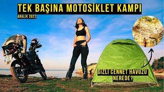 GECE  YOLDA MAHSUR KALDIM! Gizli CENNET HAVUZU / İstanbul'a Yakın En Güzel Kamp 