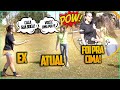 A MINHA EX BRIGOU COM A ATUAL NO FUTEBOL E DEU NISSO...