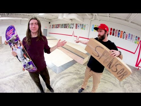 Land Skate Tricks =  Sponsor Package! / Warehouse Wednesday