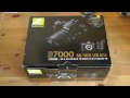 Nikon D7000 And 18-105 VR Lens Kit Unboxing