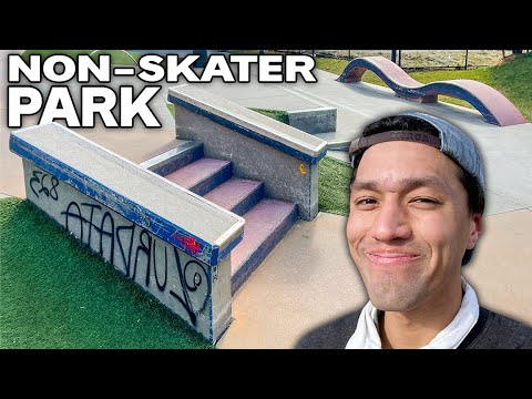 Skatepark Built for Non-Skaters