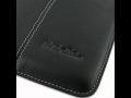 Foto pequena PDair Leather Case for Motorola XOOM 2 8.2 Media Edition MZ608/MZ607 - Vertical Type (Black)