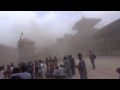 Raw: Moment Nepal Quake Strikes Ancient Square
