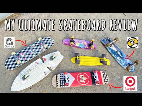 Testing Out Every Different Type Of Skateboard!