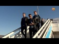 FC Barcelona arrive in Bilbao ahead of Copa del Rey clash