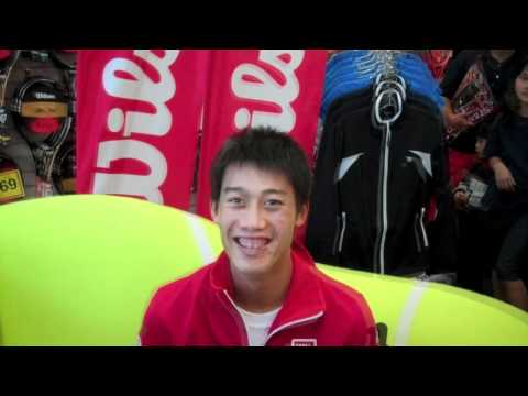 More Fun with 錦織圭 at Swetka's テニス Shop