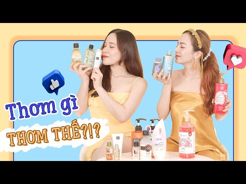 Review so sánh 10 sữa tắm siêu MLEM MLEM 😋 | Bath & Body Works, Love Beauty & Planet, L’occitane.. 🌸