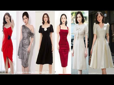 Đầm dự tiệc cưới sang trọng cao cấp 2021 Top 10 mẫu đầm body, đầm dài dự tiệc mới nhất