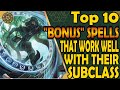 Top 10 "Bonus" Spells That Work Well With Their Subclass