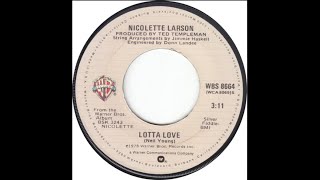 Nicolette Larson...Lotta Love...Extended Mix...