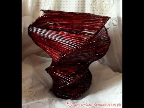 Как сделать оригинальную вазу