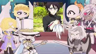 Hazbin Hotel React To Rimuru Tempest Slime Lucifer Charlie Gacha Life 2