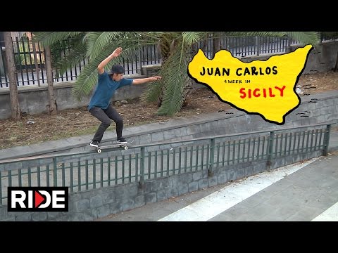 Juan Carlos Skates Sicily