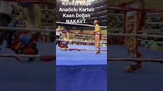 Kickboks Nakavt Kırmızı Köşe Anadolu Kartalı Kaan Doğan Buz Adamın Varisi