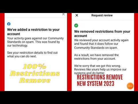 How To Remove Restriction From Facebook Account 2023 New How To Remove Restriction From Facebook Account 2023 New