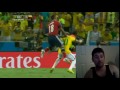Neymar Injury ~ Broken Back vs Colombia ~ Out for rest of World Cup 2014 [reaction]