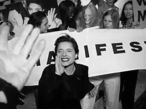 Ingrid Bergman and Isabella Rossellini