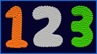 1 To 10 Numbers 1234 Number Names Number Song Learn To Count Video 12345 Counting For Kids