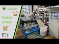 2021 new arrival dog food extruder pet food machine pet food pellet extruder