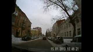 Видео Авария 15.01.12 ул Седова-пер.Крыловский ..ростов-на-дону от AA Lit, улица Седова, Ростов-на-Дону, Россия