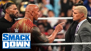 FULL SEGMENT – Rhodes and Rollins accept The Rock and Reigns’ Challenge: SmackDo