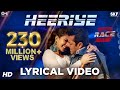 Heeriye Song Lyrical Video - Race 3 | Salman Khan, Jacqueline | Meet Bros ft.Deep Money, Neha Bhasin