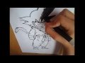 Drawing How To Draw And Paint Goku Como Desenhar E ...