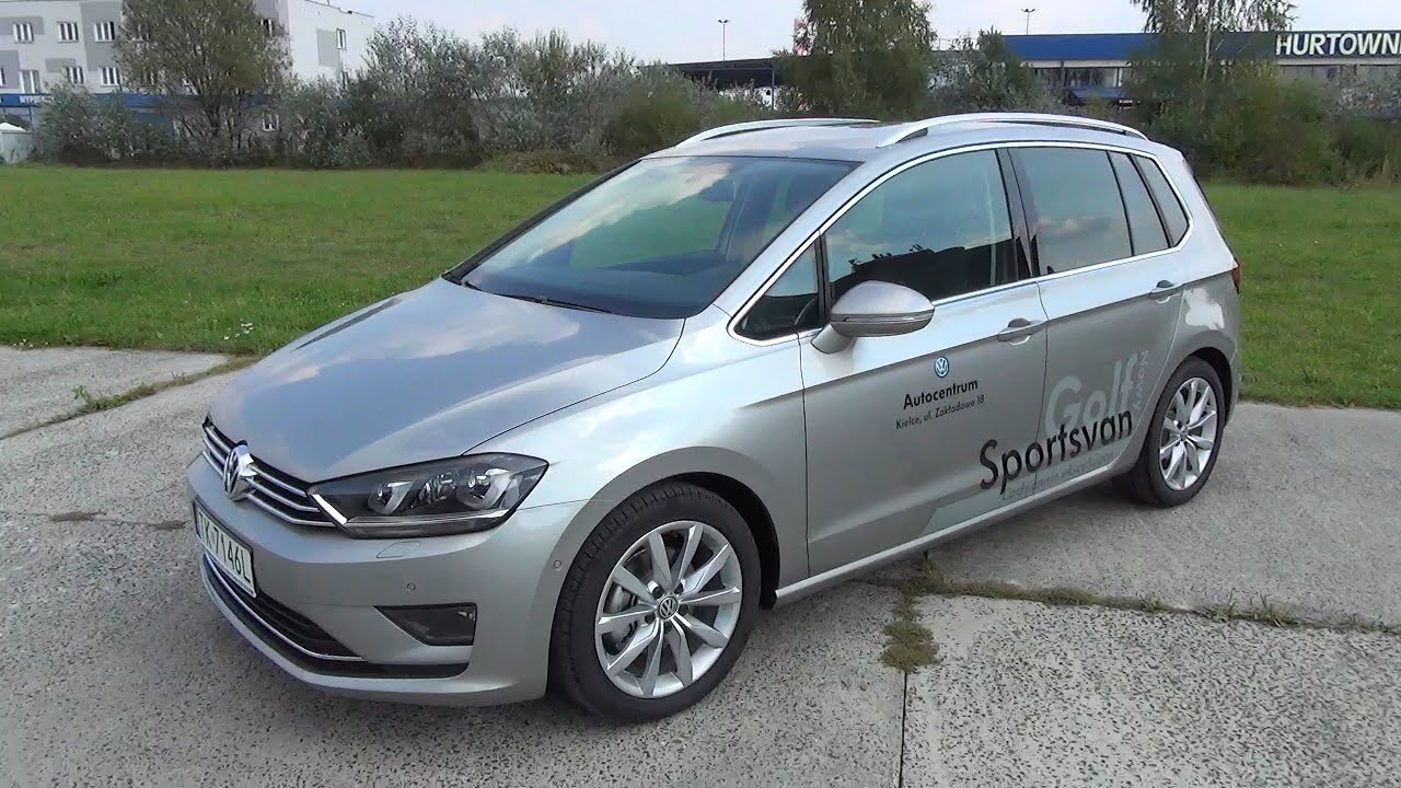 [PL] 2014 Volkswagen Golf Sportsvan 1.4 TSI 150 KM Test PL